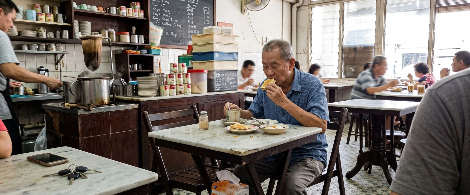Traditional Kopitiam in Ipoh